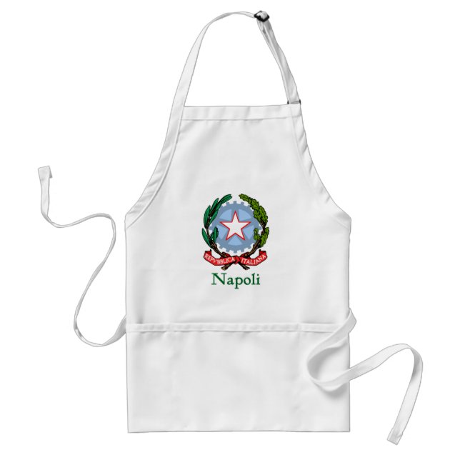 Tablier République de Napoli de l'Italie (Devant)