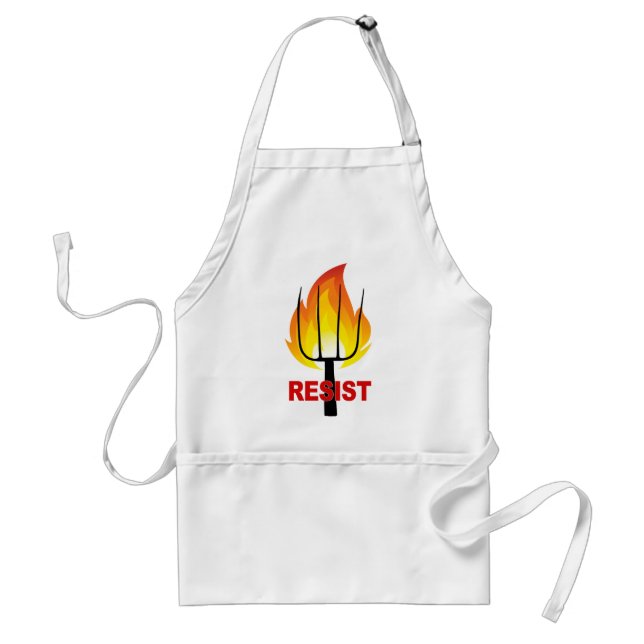 Tablier Résister à la flamme et à la fourche (Devant)