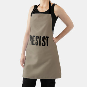 Tablier Résister à Trump Protestation anti-Trump Anti Poli