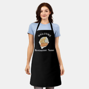 Tablier Restaurant américain de poisson de bienvenue et Ch