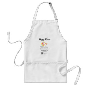 Tablier Restaurant de pizzas café pizzeria scannez le code