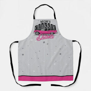 Tablier Restaurant Maman Nom personnalisé Enseigne Néon Fa