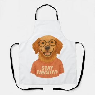 Tablier Restez Pawsitive