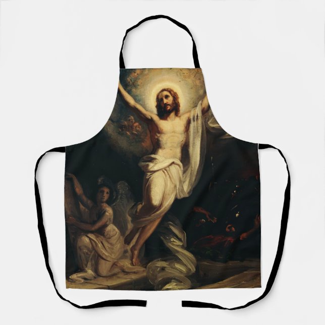 Tablier Résurrection du Christ par Robert Wilhelm Ekman  (Recto)