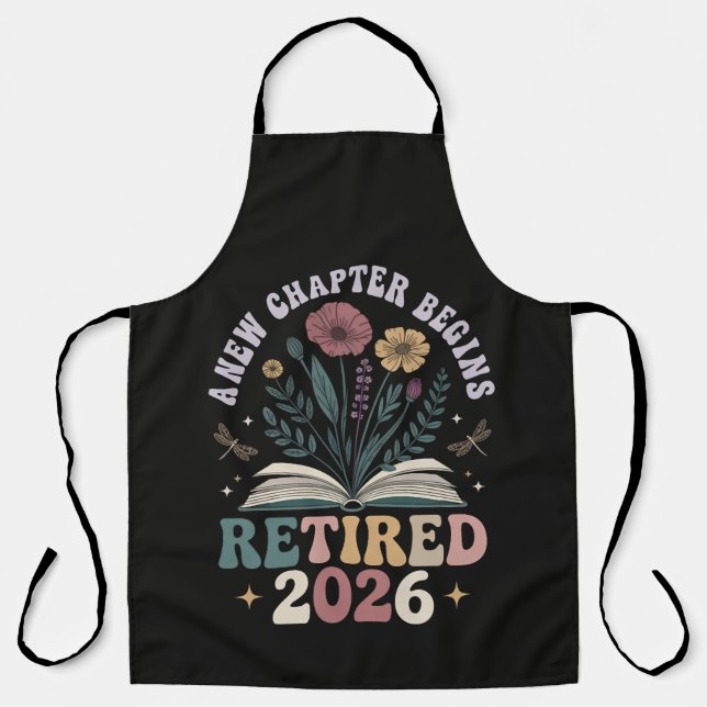 Tablier retraité 2026 un nouveau chapitre commence (Recto)
