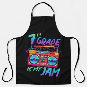 Tablier Rétro 80s 7e année est mon truc retour à l'école