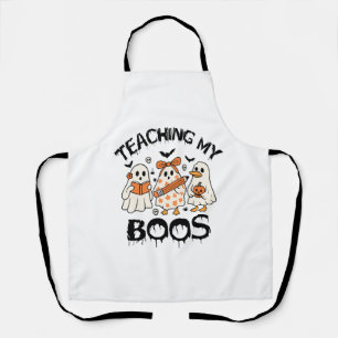 Tablier Retro Enseigner Mes Boos Halloween