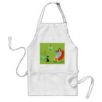 Retro Lecture femme Apron