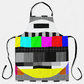 Tablier Retro TV pas d'illustration de signal.