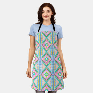 Tablier Rêve Pastel Électrique Kaléidoscope
