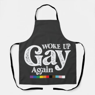 Tablier Réveillé Gay Encore Une Fois Soutien Fierté LGBT