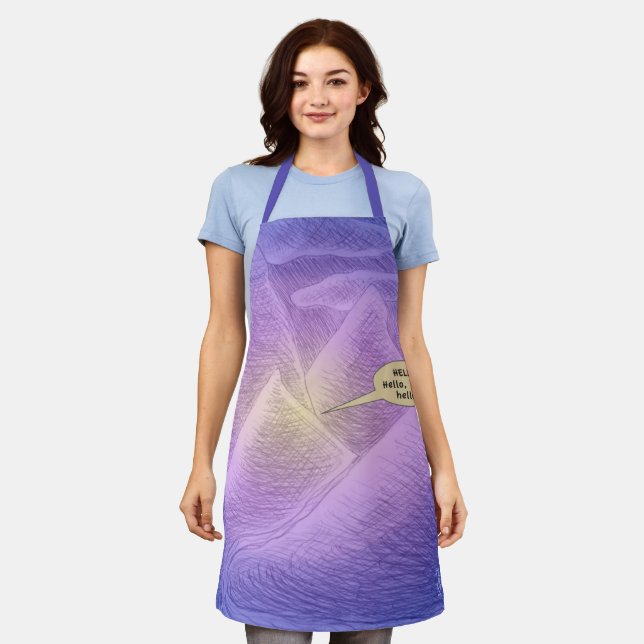 Tablier Rêves de montagne (Porté)