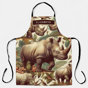 Tablier Rhino vintage sans fil