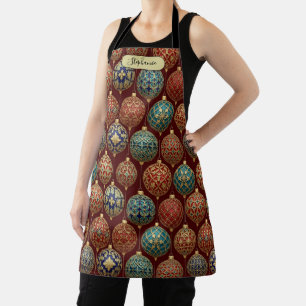 Tablier Riche motif d'ornement classique personnalisable d
