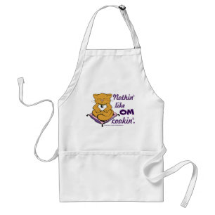 Tablier Rien N'A L'Air D'OM Cookin ! Cute Zen Cat Apron