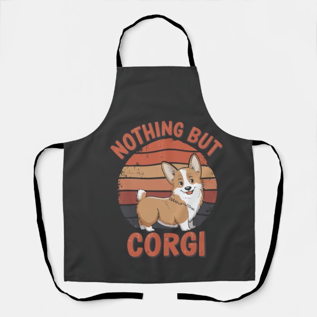 Tablier Rien que des Corgi (Recto)