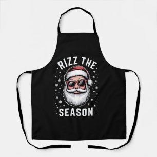 Tablier Rizz la Saison Noël Silly Funny Santa 