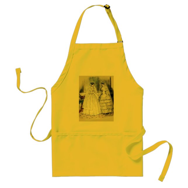 Tablier Robe Mariage vintage (Devant)