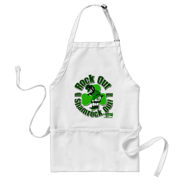 Tablier Roche avec votre shamrock ! (Devant)