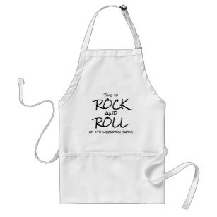 Tablier Rock and Roll up the cinnamon rolls