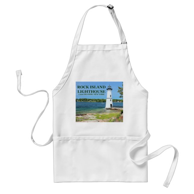 Tablier Rock Island Lighthouse, New York Apron (Devant)