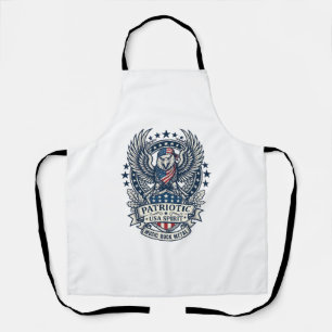 Tablier Rocker du bandana patriotique Méta musique Old Glo