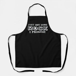 Tablier Rockhound Rock Joke Collector