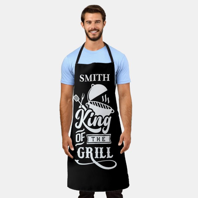 Tablier Roi du Grill (Porté)