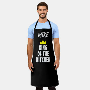 Tablier ROI Personnalisé DE LA CUISINE Mens Apron