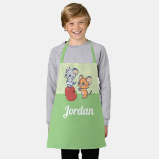 Tablier Rollage Anime Tuffy et Jerry Apple
