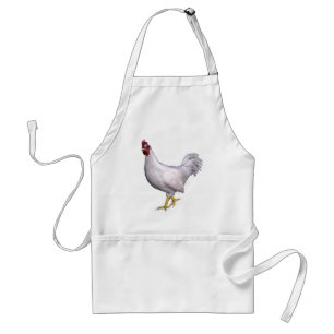 Tablier Rooster blanc