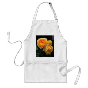 Tablier Rose anglais jaune