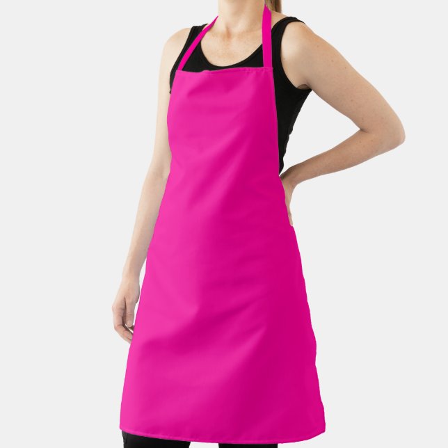 Tablier Rose chaud solide (Insitu)