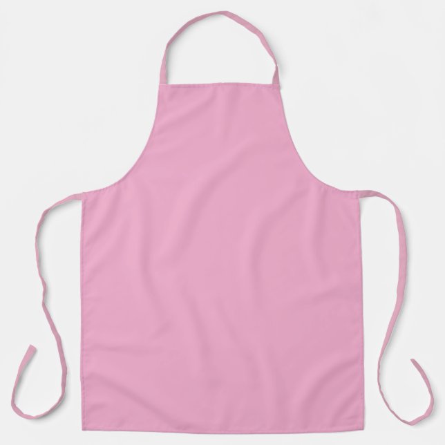 Tablier Rose, couleur solide (Recto)