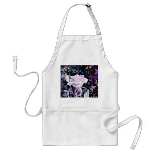 Tablier Rose d'hiver et papillons Apron
