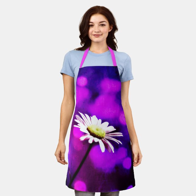 Tablier Rose N Améthyst Daisy (Porté)