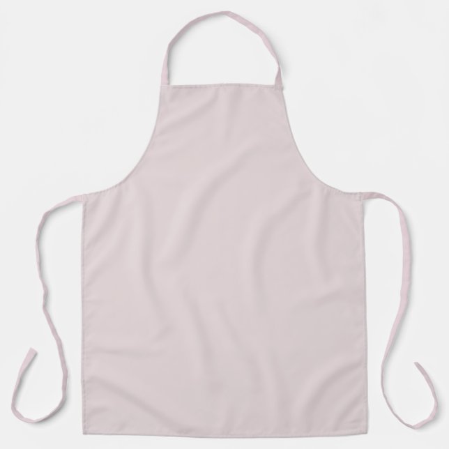 Tablier Rose Pâle de Ballerine Couleur Uni  (Recto)