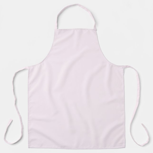 Tablier Rose pastel uni (Recto)