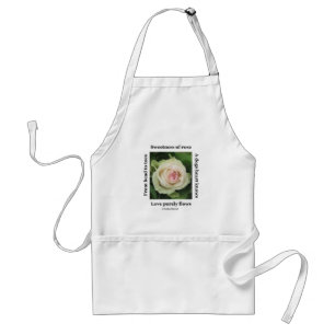 Tablier Rose Poétique Apron Par Ladee Basset