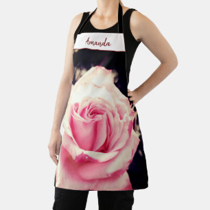 Tablier Rose Rose Fleur Photo Meilleur Grand Script