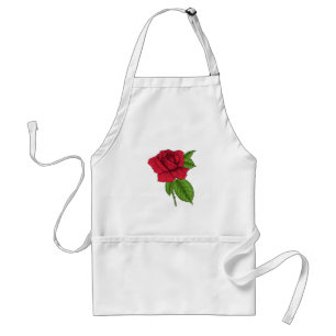 Tablier Rose rouge 2