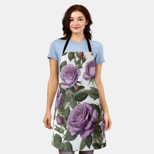 Tablier Roses de Rose pourpre,