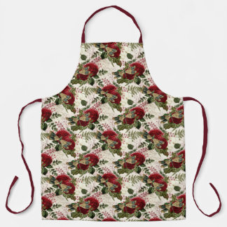 Tablier Roses et libellules (modèle 7)
