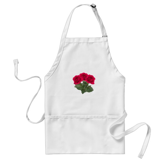 Tablier Roses rouges (Devant)
