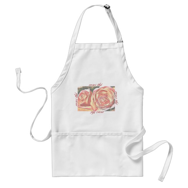 Tablier Roses thé du jardin (Devant)
