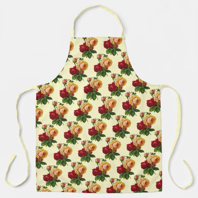 Tablier Roses vintages (Recto)