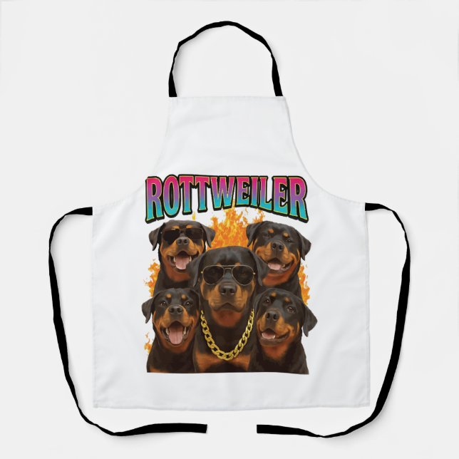 Tablier Rottweiler  (Recto)