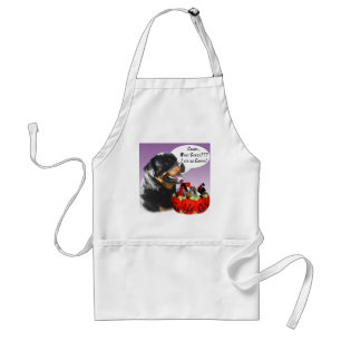 Tablier Rottweiler Halloween Candy