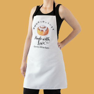Tablier Roulé à la cannelle de boulangerie minimaliste mod