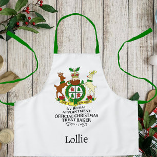 Tablier Royal Christmas Treat Baker Custom Kids Apron